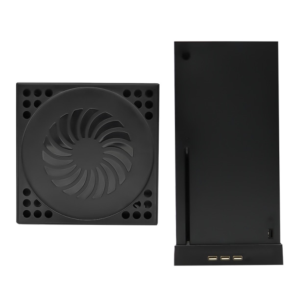 Built-in 2 turbo fans Cooling fan, console radiator base