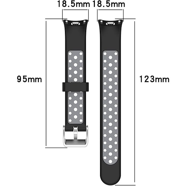 Älykellohihna Xiaomi Mi Band 8:lle yhteensopiva, silikoninen ranneke, vaihtohihna rannekkeelle, rannekkeen lenkki lisävarusteet army green