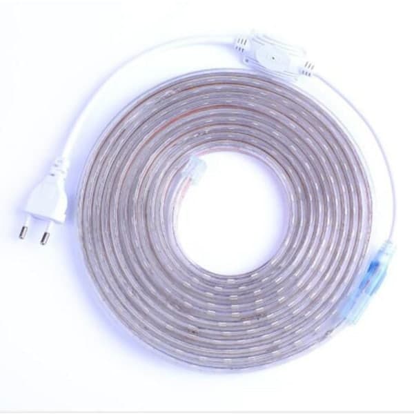 Komplet LED strip kit 10 meter 220V silikone vandtæt