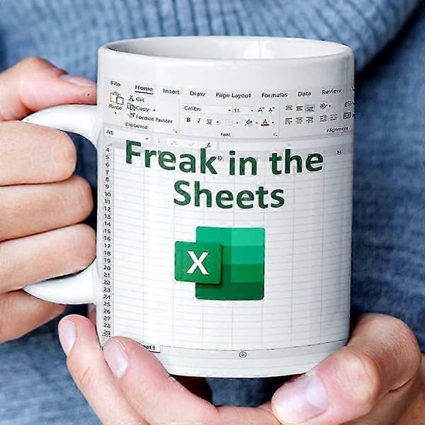 Freak In The Sheets Kaffemugg Chic-Stil Handhållen Keramik Vattenkopp för Hem Kök Kontor froth