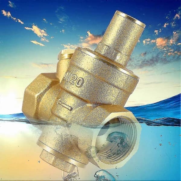Reducerventil - Dn20 3/4\" Justerbar Vatten Tryckreducerande Regulator Vattenkontroll Tryckregulator 1.6mpa Stcyv -Sy