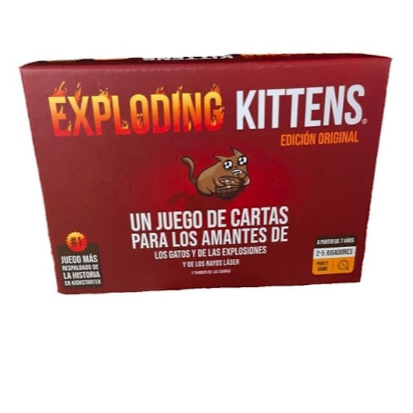 Spanska Fiesta Spelkort, Exploding Kittens Brädspelskort