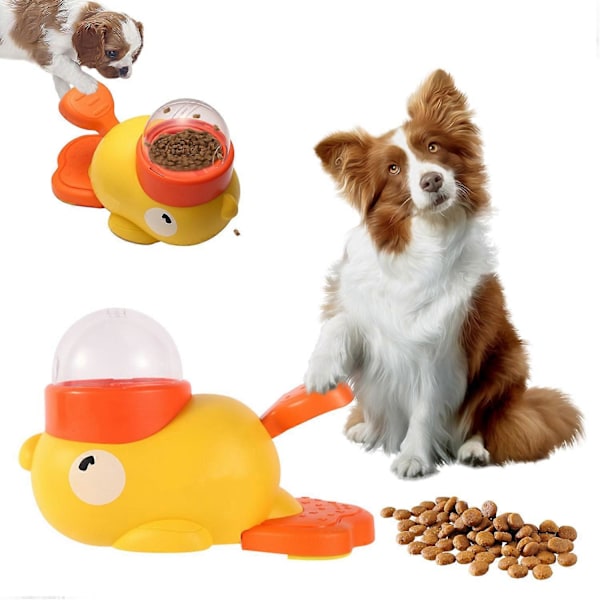 Hunde Puzzle Foder Interaktivt Kæledyrsfoder Godbid Dispenser Tegneserie And Design Kæledyr Snack Foder til Hund