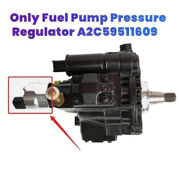 Bil Bränslepump Tryckregulator A2C59506225 för DRV Sugkontrollventil A2C59511609-Bra
