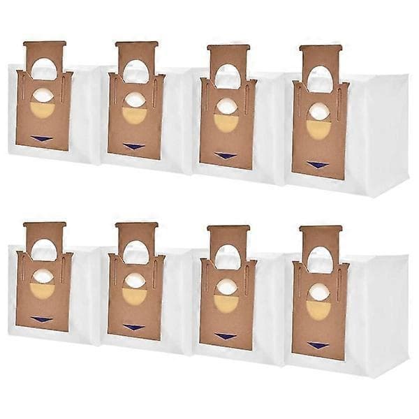8-pack dammsugarpåsar för Deebot Ozmo N8 920 950/t5 T8 T9-serien Dx93 Ddx96 robotdammsugare