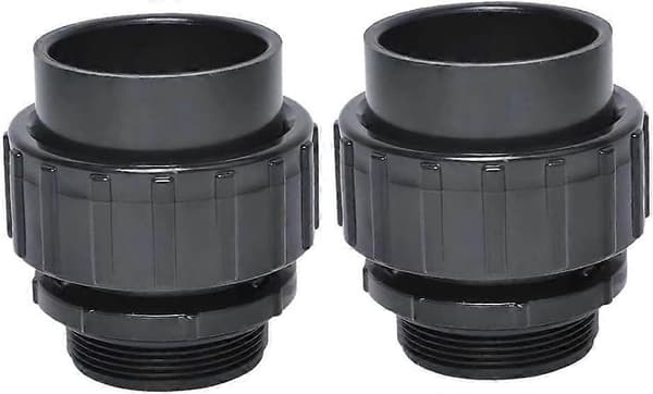 2 st Hayward snabbkopplingar för poolpump i PVC