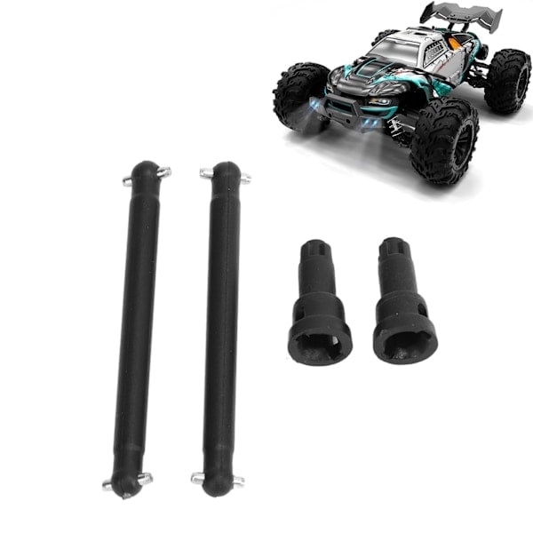 Bakre CVD Drivaxel Dogbone Set Stålkonstruktion Effektiv för SCY16101 16102 16103 16201 1/16 RC Bil
