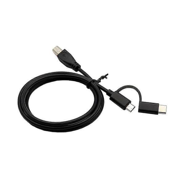 Älypuhelimet tulostimeen OTG-kaapeli Micro USB ja Type C - USB-B-johto datakaapeli 2m