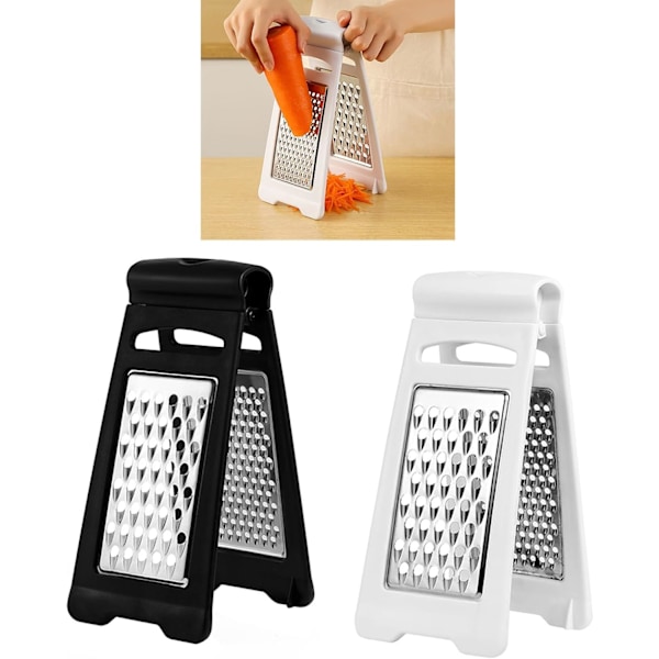 Mote Grater Grønnsakskutter Grønnsakslicer Allsidig Gadget Behandling Verktøy Grønnsakskutter for Fruktslicer Black