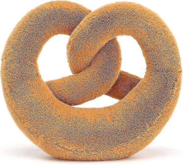 Sjov Pretzel Mad Plys, 18*18cm