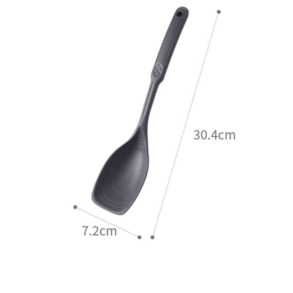Multifunktionell spatelsked för matlagning Non-Stick Värmebeständig sked för matlagning Red