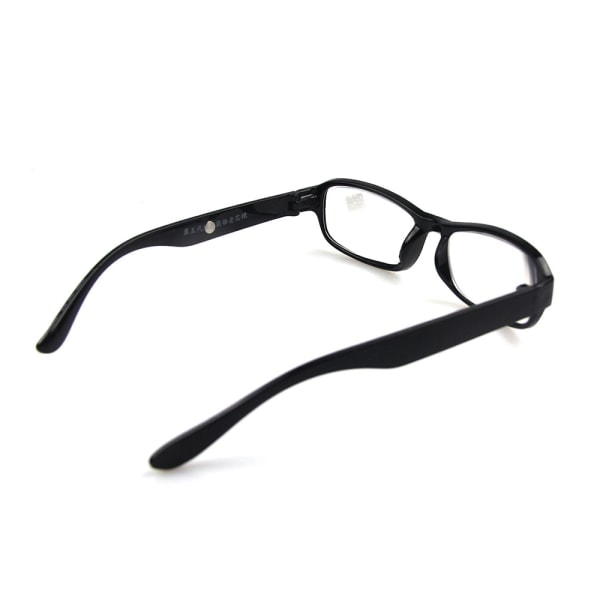 Læsebriller +4,5 +5,0 +5,5 +6,0 Grader Optiske Linser Briller Øjenbryn Nye Black 550