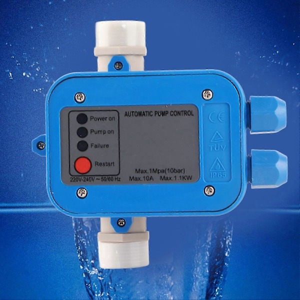 Automatisk vandpumpe trykregulator auto kontrolenhed elektronisk kontakt