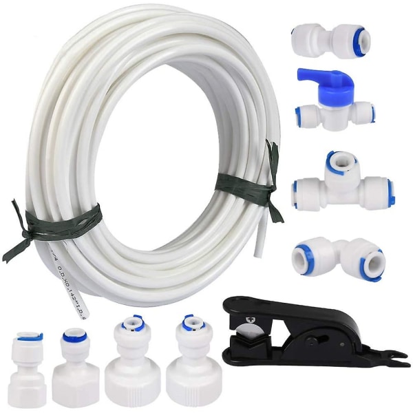 15m water supply hose and refrigerator connector kit