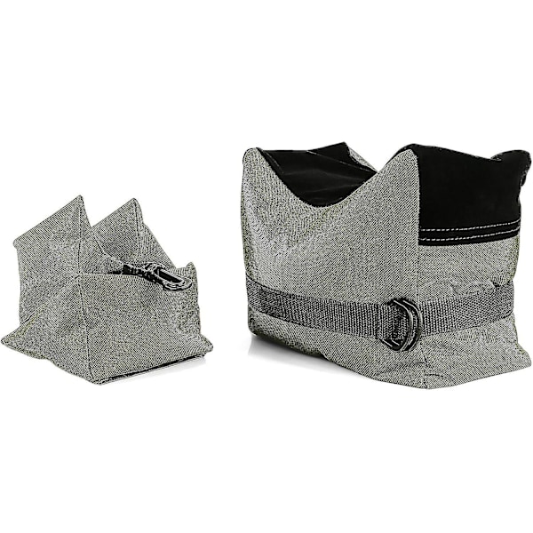 Skyde Støtteposer Sandposer Målskive Sport Skydning Bænk Støttepose Forreste & Bageste Skyde Poser Standere Holdere Til Skydning Jagt Målskive - Ufyldt-hy Green