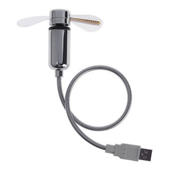 USB klockfläkt med realtidsvisningsfunktion USB klockfläkt LED-fläkt