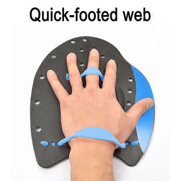 Simhandpaddelbräda, blå, lätt och högkvalitativ ergonomisk design