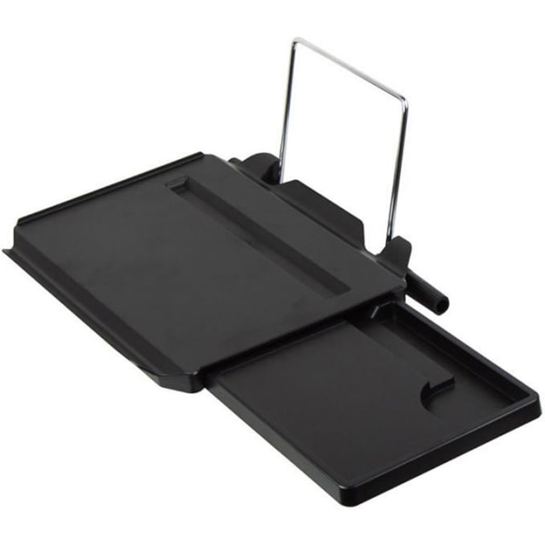 Multifunktionsbil bärbar dator hopfällbar bord Skrivbordsmonterad bilhållare med låda med ipad positioneringsspärrar (SD-1508)