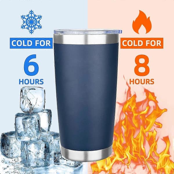 Rostfri Tumbler, Dubbelväggig Isolerad Design 2025
