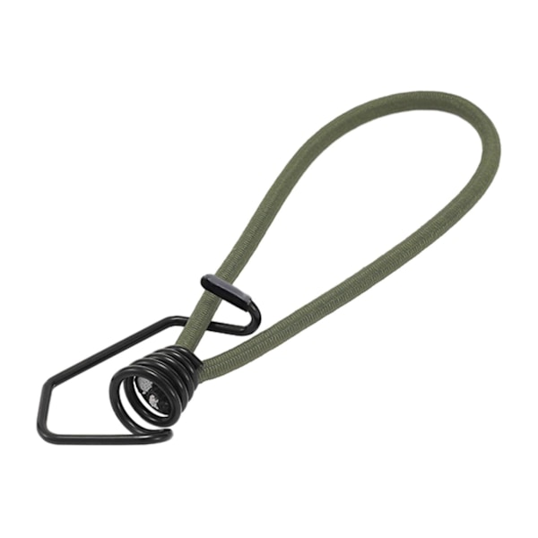 Joustoköysi koukulla 6mm Köysi Joustava Kuomukiinnikkeet Kuorma-autoihin Mainoksiin Retkeilyyn Musta Green 20cm
