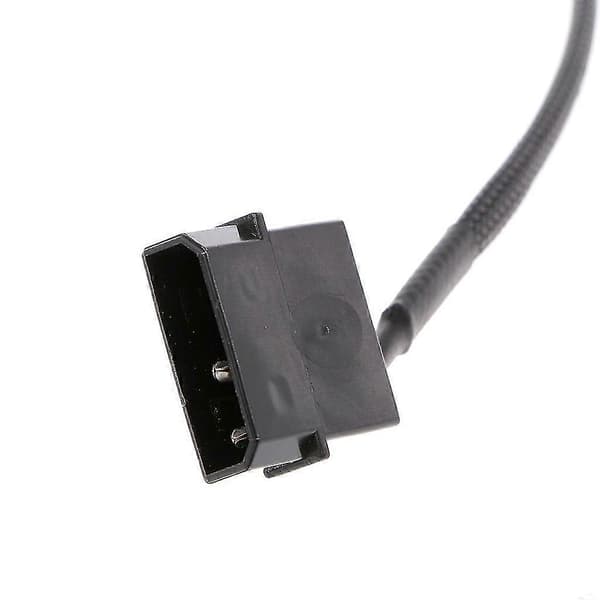 27 cm 4-pin Molex han til 3-pin/4-pin Pwm blæser adapter kabel forlængerkabel