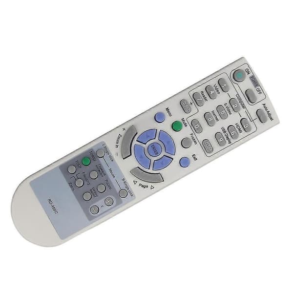 Erstattet fjernkontroll som passer for Nec Projector Rd-450c Rd-448e projektorfjernkontroll