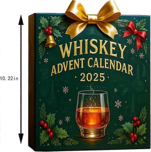 Whisky Adventskalender 2025 - 24 dager med førsteklasses whiskysmakinger, nedtelling til D