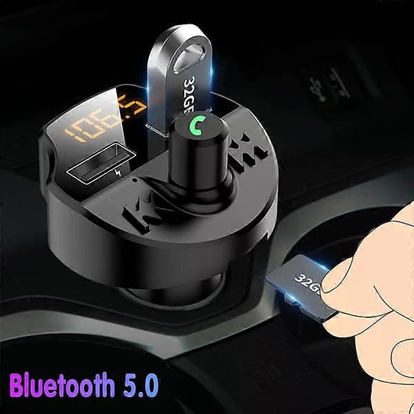 Til E46 E90 Mini Cooper R50 R52 R53 R55 R56 R57 R60 Tilbehør MP3-afspiller Bilsæt USB-oplader FM-sender Bluetooth 5.0