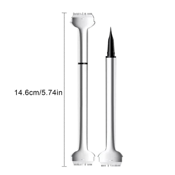 Nedre Vippe Stempel - Silikone Øjenvippe Stempel, Nedre Øjenvippe Stempler Hurtig Øjenmakeup Brown