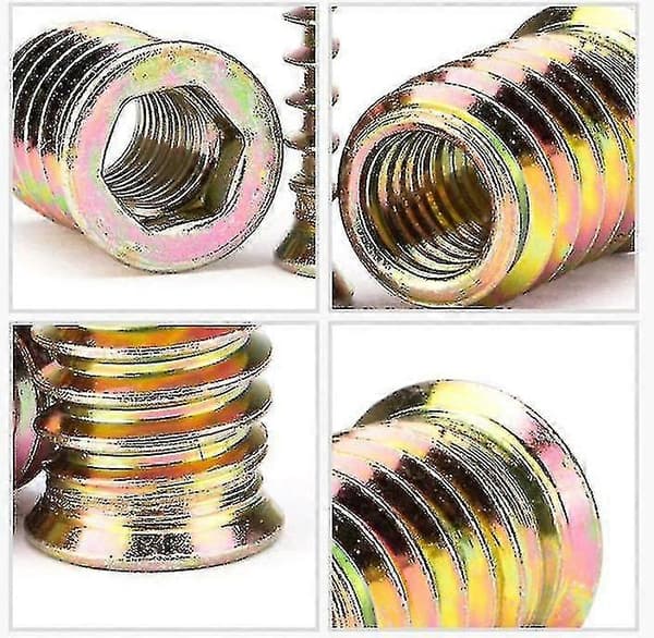 Gevindindsats M10 X 20 mm til træ 20 stk. A Yu