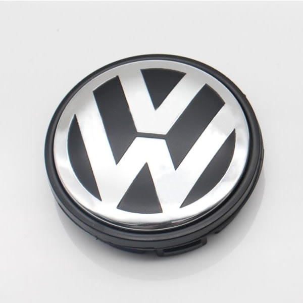 4 stk. VW Logo 56mm Navkapsel Felgemblem Felgemerke