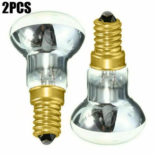 2 Halogen energisparende lampe lavalampe 25W