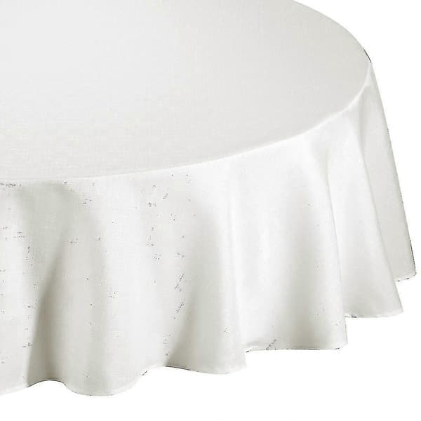 Græsgrøn dug bryllup fest fødselsdag dækning vaskbar polyester JO3 Diameter 240cm