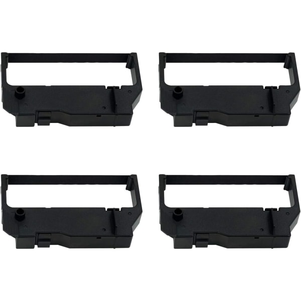 Kompatibelt printerbånd til Star SP200/SP212/500/SCP700 POS-printer til Star Rc200br Nk501 T77 Sp-298 Sp-512mc Sp-512md Sort - 4-pak