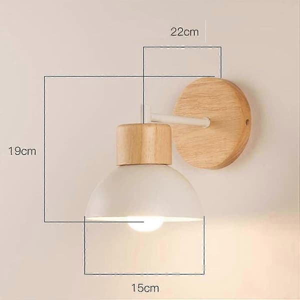 Vägglampa Batteridriven Run Sconce, ingen kabelinstallation med dimmer, för sovrum