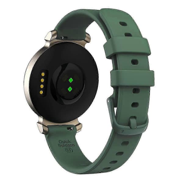 Silikone Urrem Til Garmin Lily 2 Dark Green