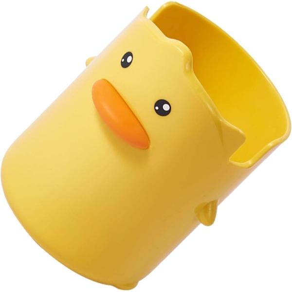 Pen Holder Cute Little Yellow Duck Pencil Holder Multifunction Pen Organizer for Pen Storage and Desktop Management