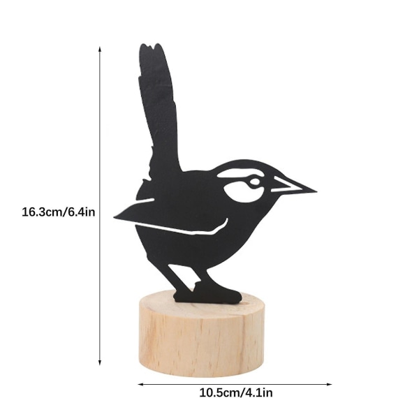 Metall ihålig fågeldekoration konstgjord fågelmodell hantverk
