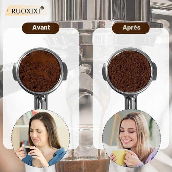1 kpl espressokahvin sekoitin 6 neulaa 0,6 mm, espressoneula