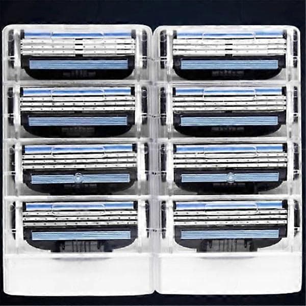 20 stk. barberbladrefiller, manuelle Mach 3-blader refiller for menn Mach 3-blader refiller