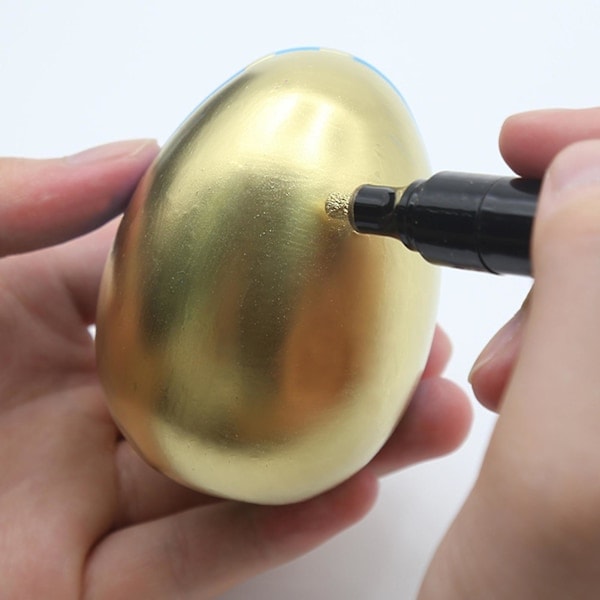 Vandtæt Marker Pen med Høj Glans DIY Tilbehør Flydende Krom Maling Pen til Model Bronze B