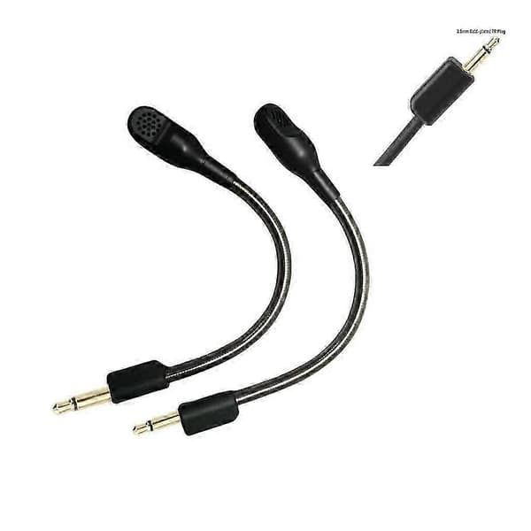Mikrofon for BlackShark V2/V2 Pro Gaming Headset 3.5mm Mikrofonbom White