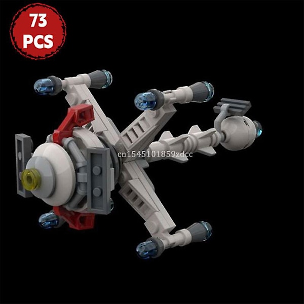 Moc Kaptajn Futured Comet Rumskib Byggeklodser Sæt Anime Højteknologisk Slagskib Mursten Model Samle Legetøj Børnegaver 73PCS
