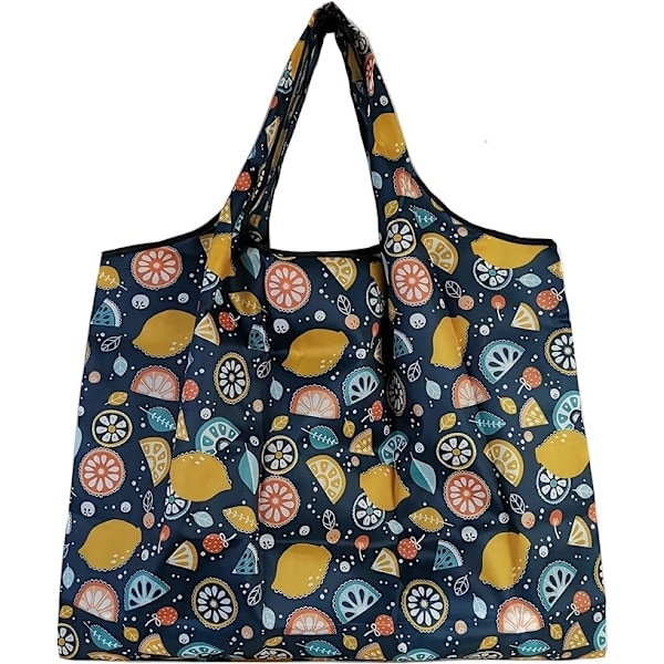 Stor foldbar taske 50*40cm, genanvendelig til shoppingture 50*40cm D