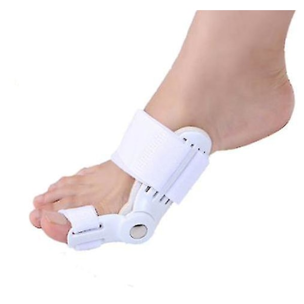 2 st Skräddarknuta Korrigerare, Knäskydd, Fot Smärta Lindring Hallux Valgus Tå Korrigerare Justerbar White 2pcs