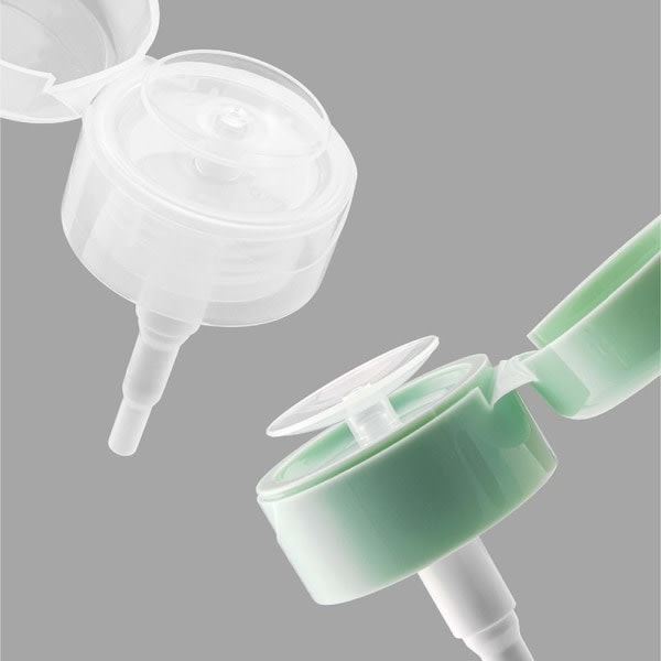 2 Täytettävää Pulloa Meikinpoistoaineen Puhdistusainepullo Läpinäkyvä 150ML