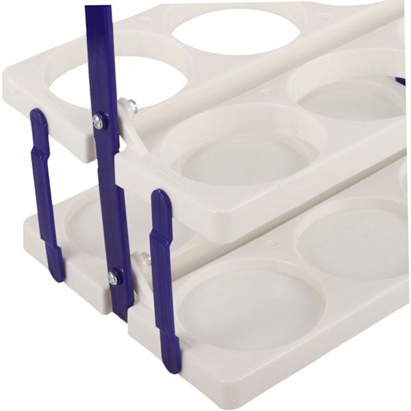 5-pack ölburkshållare Vikbar ölburk Beer Bottle Rack Återanvändbar Dryckeshållare Vikbar Mugghållare