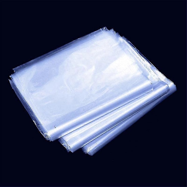 100 st krympfilm klar pvc krympbar förpackning omslag tätningsskydd 28x45cm