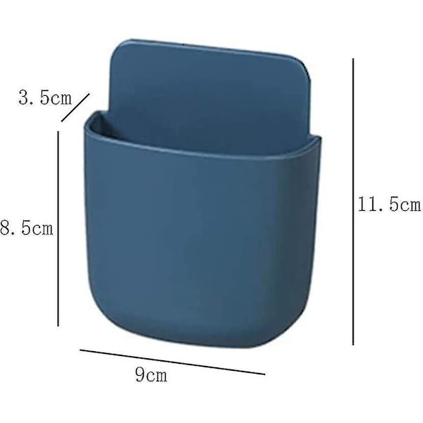 3 stk. Universal Fjernbetjeningsholder Vægmonteret Mobiltelefon Opladningsstand (d-b2) 3 stykker 3 pieces