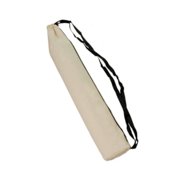 Camping Opbevaringstaske med Lynlås Bæretaske til Strandstol Teltstang Tripod 15cmx75cm Beige 22cmx90cm